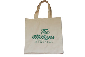 THE MILLIONS NATURAL TOTE BAG